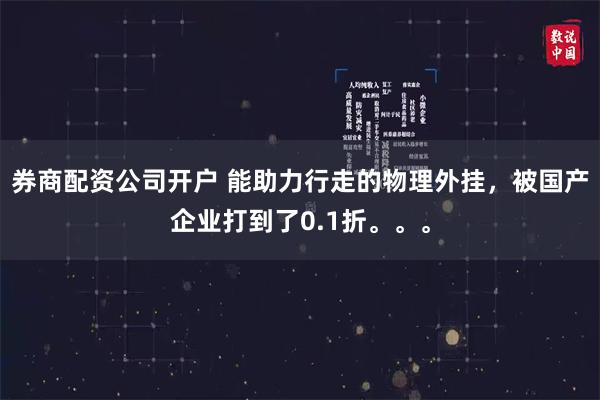 券商配资公司开户 能助力行走的物理外挂，被国产企业打到了0.1折。。。