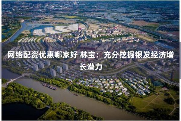 网络配资优惠哪家好 林宝：充分挖掘银发经济增长潜力